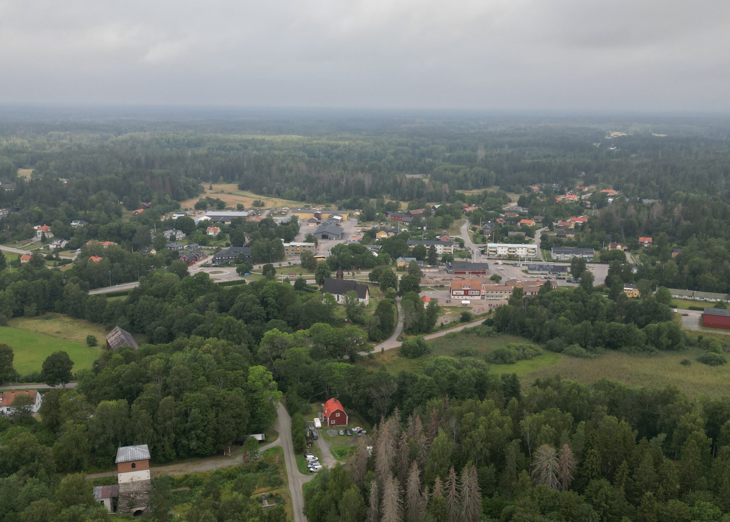 Edsbro från ovan, LEA-projekt 2022